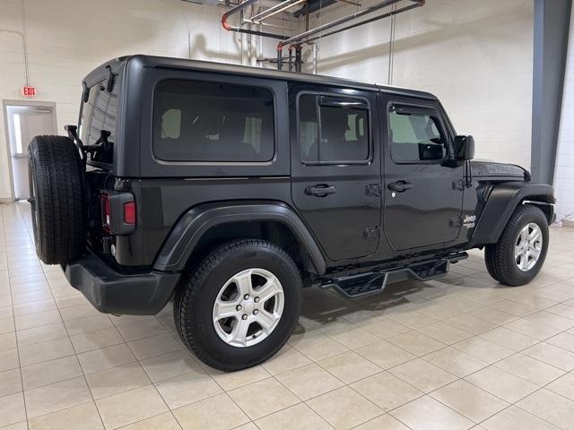 used 2019 Jeep Wrangler Unlimited car, priced at $28,700