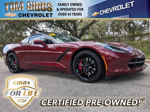 used 2016 Chevrolet Corvette car, priced at $47,874