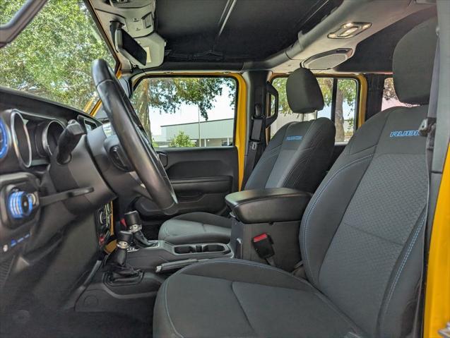 used 2021 Jeep Wrangler Unlimited 4xe car, priced at $35,995