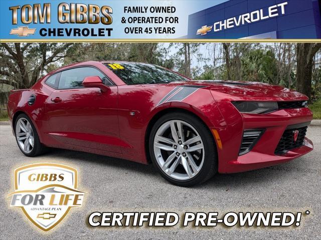 used 2018 Chevrolet Camaro car, priced at $33,755