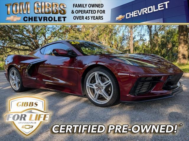 used 2020 Chevrolet Corvette car, priced at $70,995