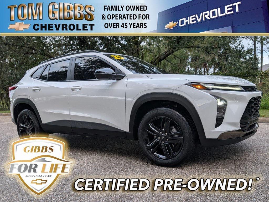 used 2025 Chevrolet Trax car, priced at $23,495