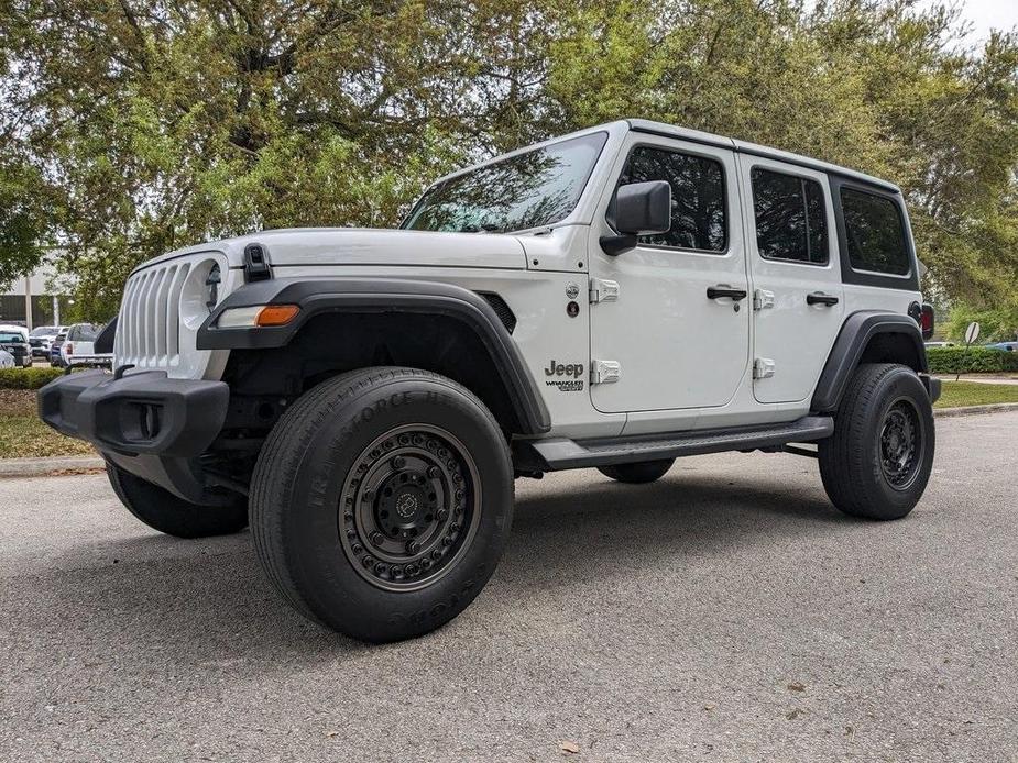 used 2020 Jeep Wrangler Unlimited car, priced at $27,495
