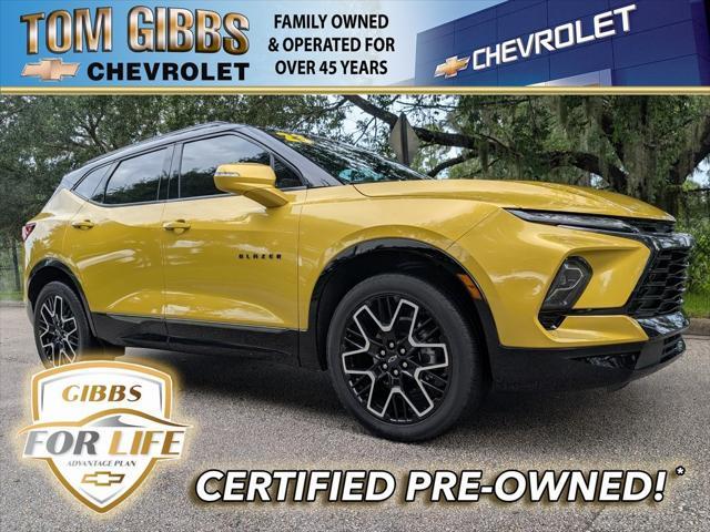 used 2023 Chevrolet Blazer car, priced at $33,552