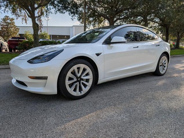 used 2021 Tesla Model 3 car, priced at $28,995