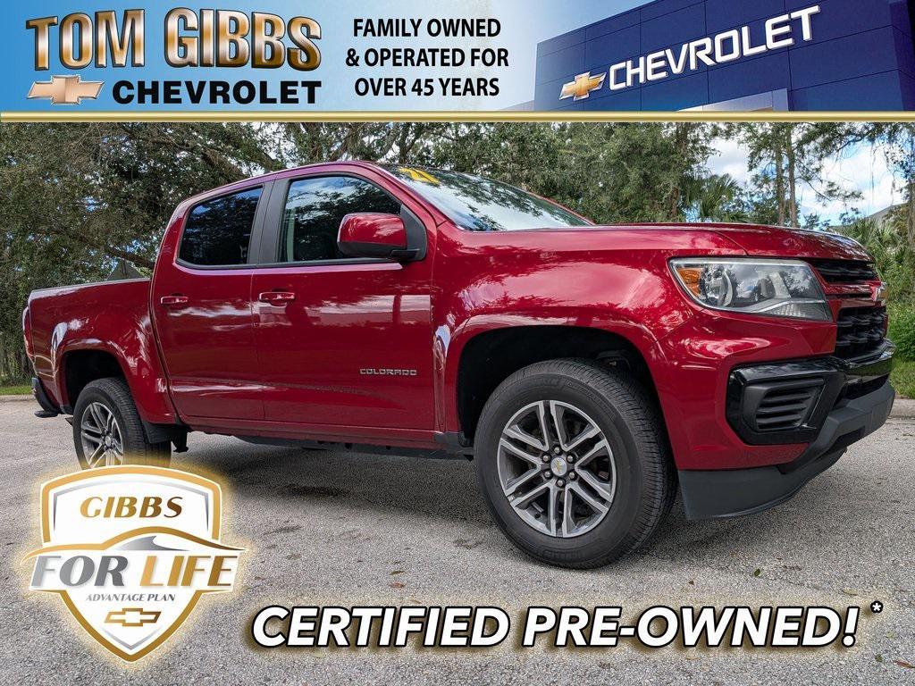 used 2021 Chevrolet Colorado car, priced at $19,231