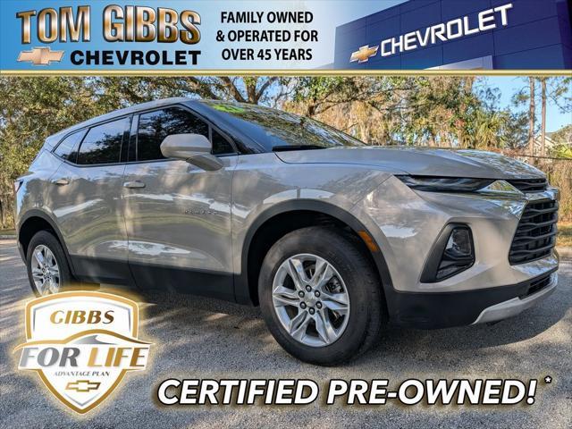 used 2021 Chevrolet Blazer car, priced at $24,224