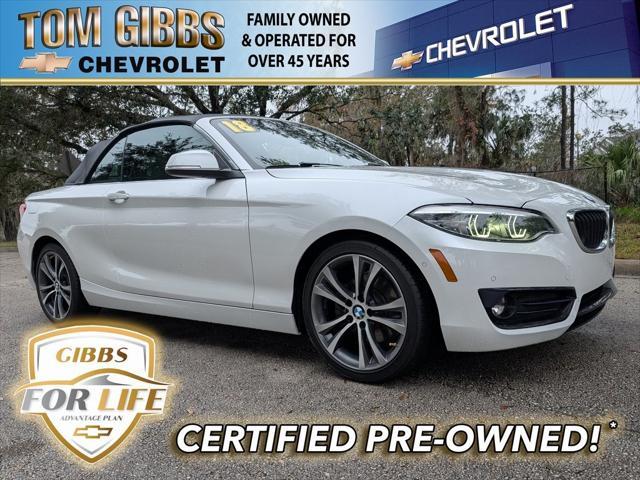 used 2018 BMW 230 car, priced at $20,995