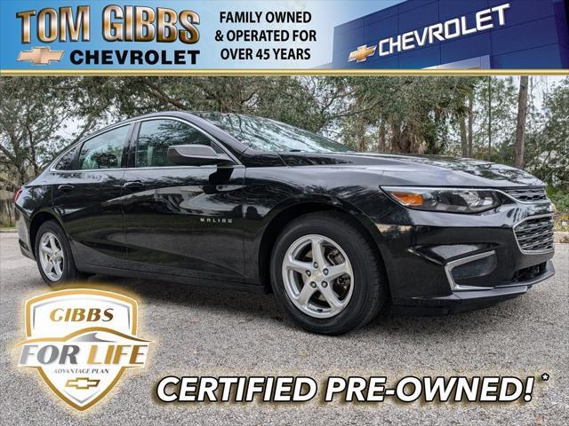 used 2018 Chevrolet Malibu car, priced at $14,227