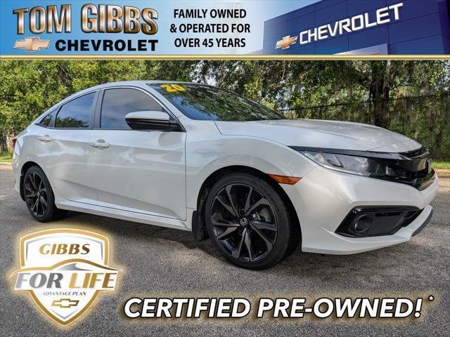 used 2020 Honda Civic car, priced at $20,316