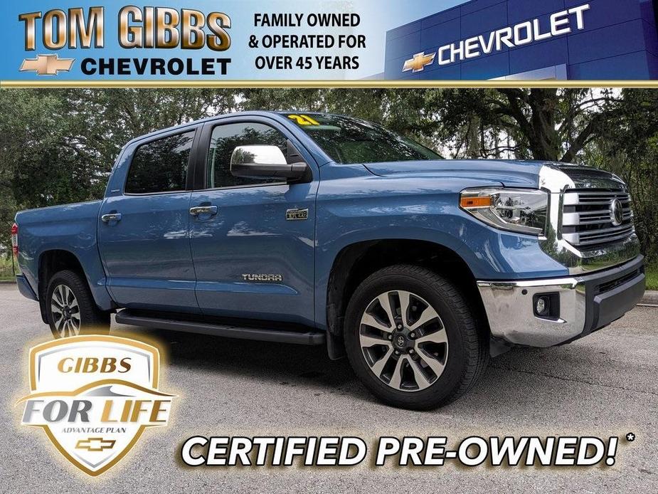 used 2021 Toyota Tundra car, priced at $49,395