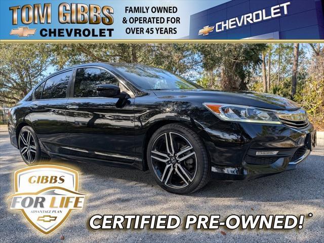 used 2017 Honda Accord car, priced at $17,495