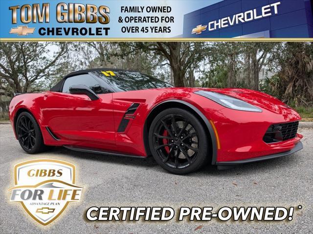 used 2017 Chevrolet Corvette car, priced at $51,995