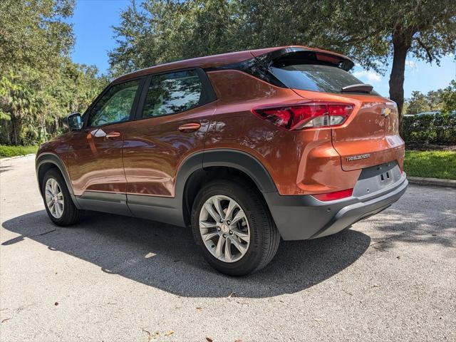 used 2021 Chevrolet TrailBlazer car, priced at $18,491