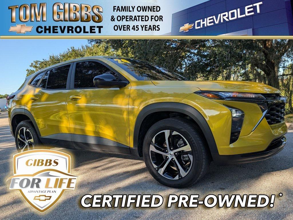 used 2024 Chevrolet Trax car, priced at $20,995