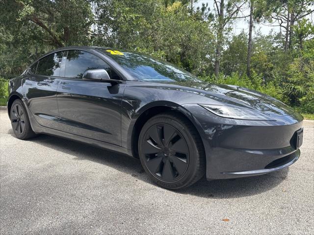 used 2025 Tesla Model 3 car, priced at $36,995