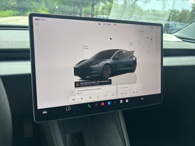 used 2025 Tesla Model 3 car, priced at $36,995