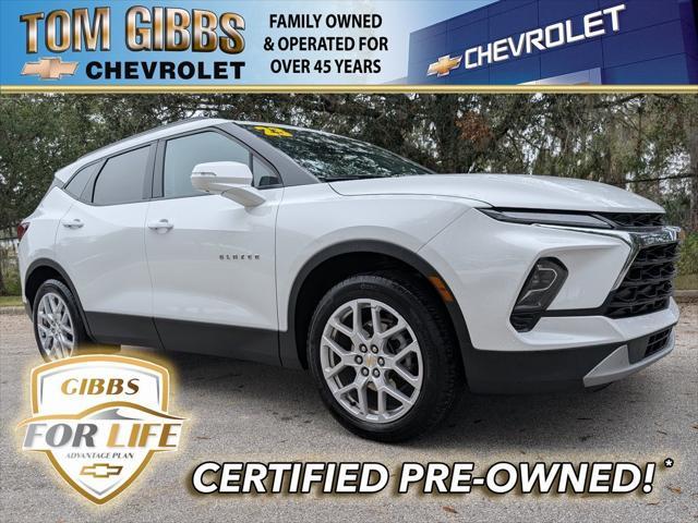 used 2023 Chevrolet Blazer car, priced at $30,295