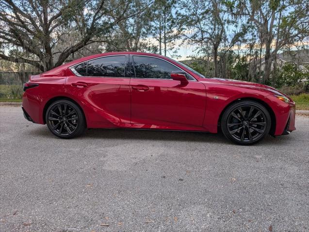 used 2024 Lexus IS 350 car, priced at $45,595