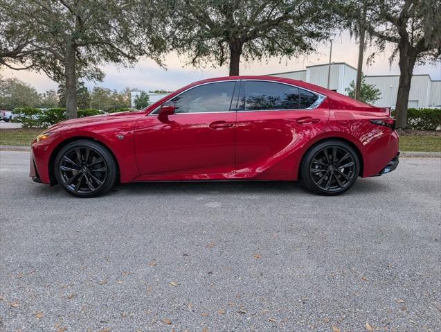 used 2024 Lexus IS 350 car, priced at $45,595