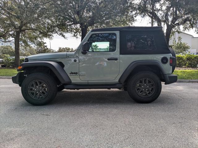 used 2024 Jeep Wrangler car, priced at $35,126