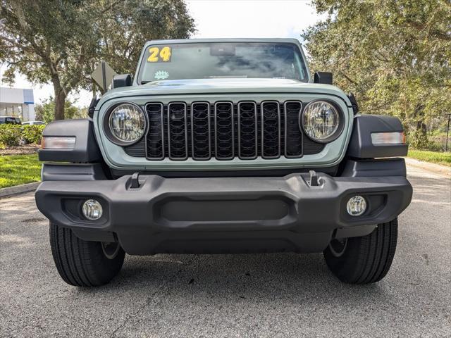 used 2024 Jeep Wrangler car, priced at $35,126