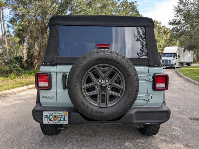 used 2024 Jeep Wrangler car, priced at $35,126