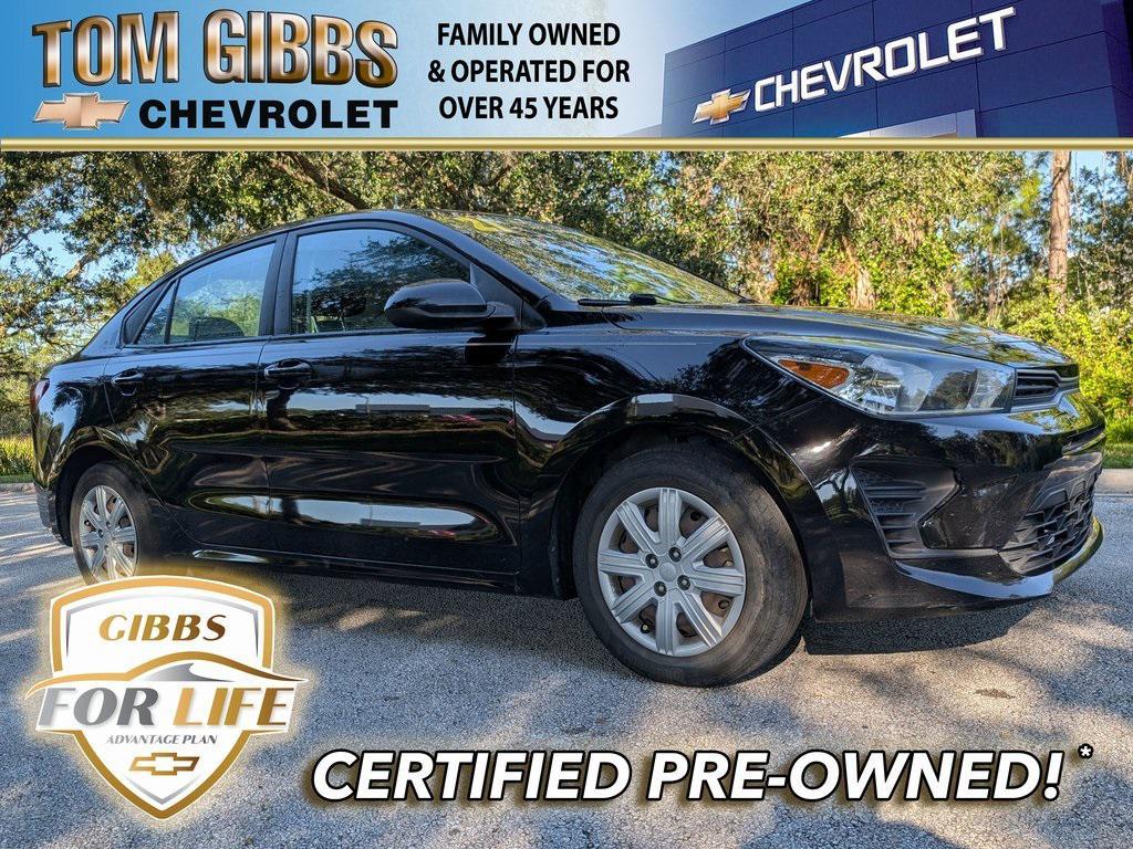 used 2021 Kia Rio car, priced at $12,295