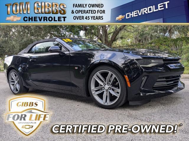 used 2018 Chevrolet Camaro car, priced at $20,995