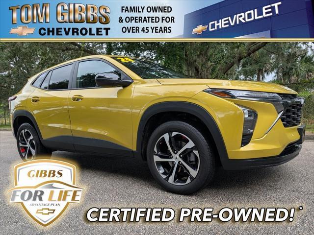 used 2024 Chevrolet Trax car, priced at $20,995