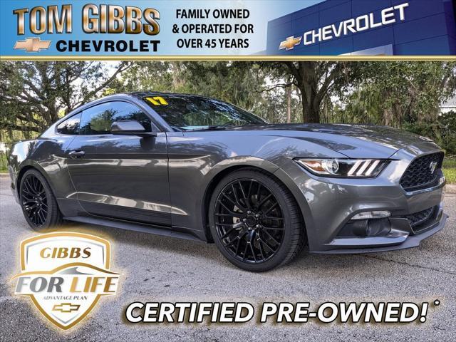 used 2017 Ford Mustang car, priced at $15,995