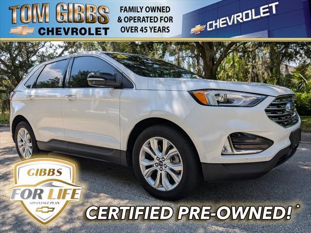 used 2021 Ford Edge car, priced at $26,332