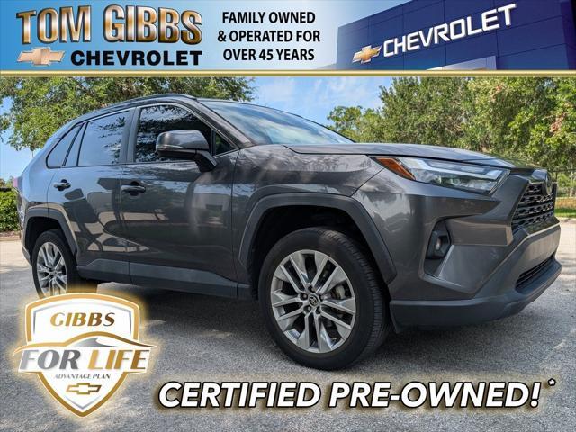used 2022 Toyota RAV4 car, priced at $29,495