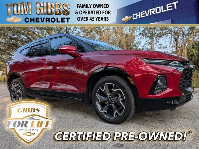 used 2022 Chevrolet Blazer car, priced at $29,495