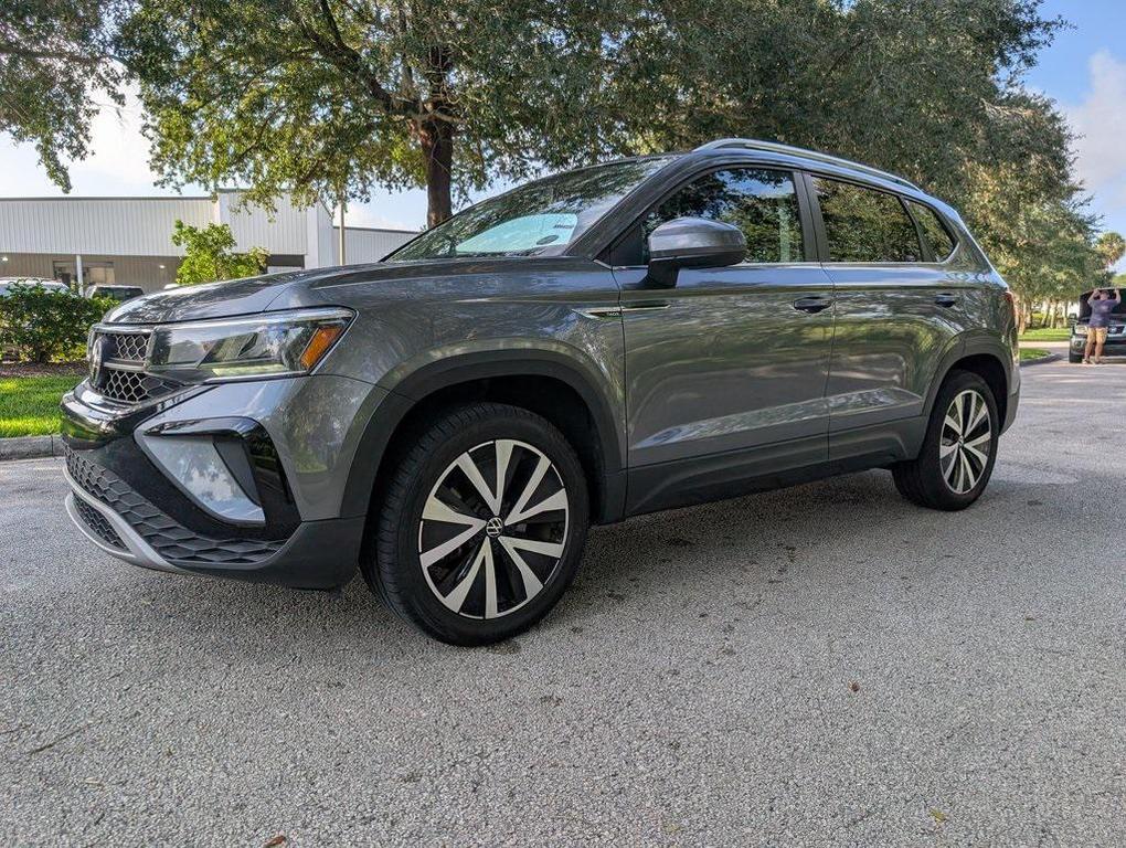used 2022 Volkswagen Taos car, priced at $18,667