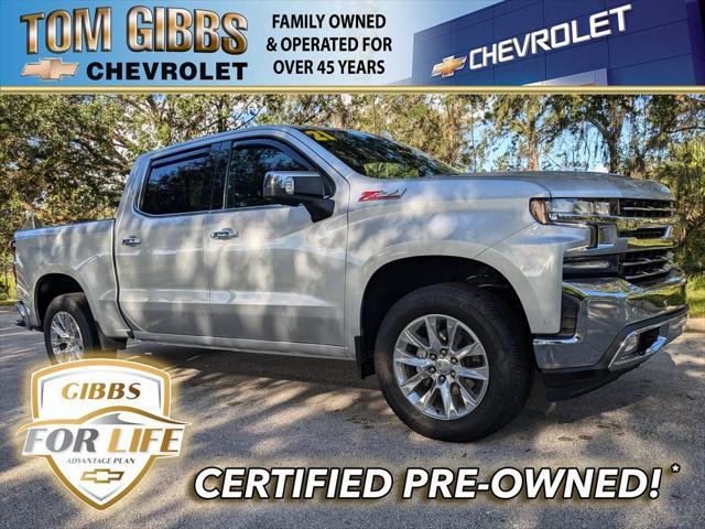 used 2021 Chevrolet Silverado 1500 car, priced at $41,446