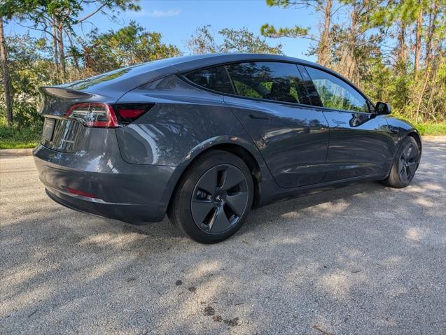 used 2022 Tesla Model 3 car, priced at $29,995