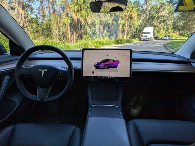 used 2022 Tesla Model 3 car, priced at $29,995