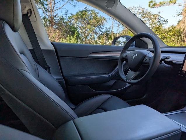 used 2022 Tesla Model 3 car, priced at $29,995