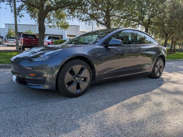 used 2022 Tesla Model 3 car, priced at $29,995