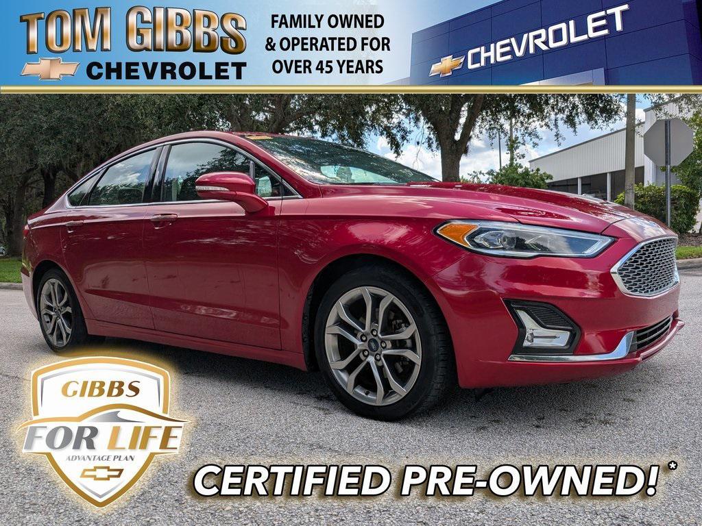 used 2020 Ford Fusion car, priced at $14,495