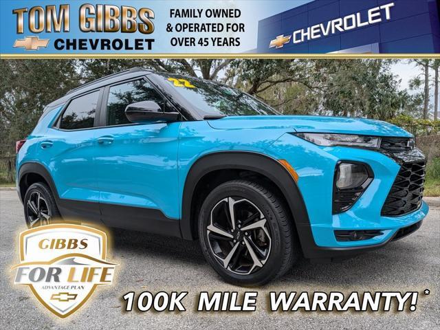 used 2022 Chevrolet TrailBlazer car, priced at $19,674