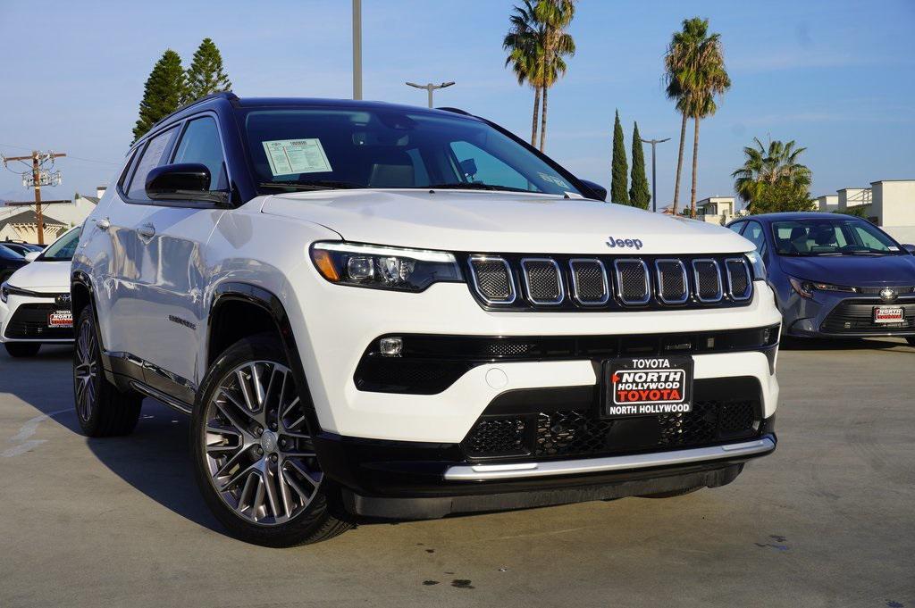 used 2022 Jeep Compass car, priced at $23,995
