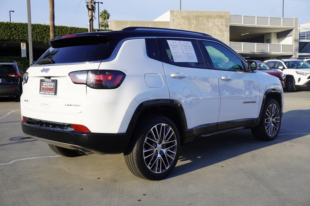 used 2022 Jeep Compass car, priced at $23,995