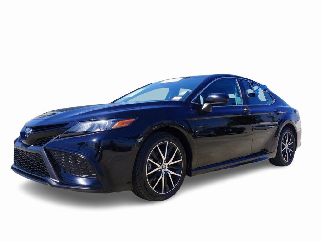 used 2021 Toyota Camry car, priced at $23,397