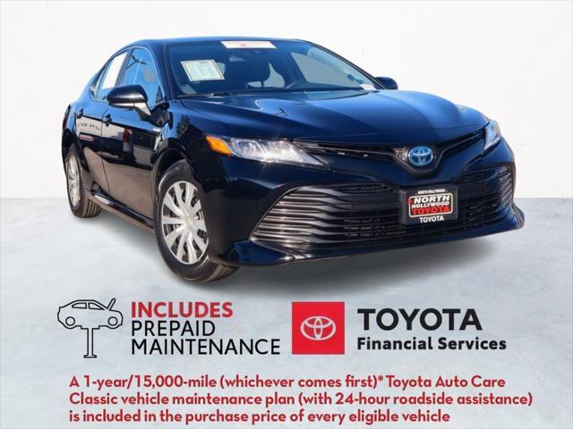 used 2019 Toyota Camry Hybrid car, priced at $23,461