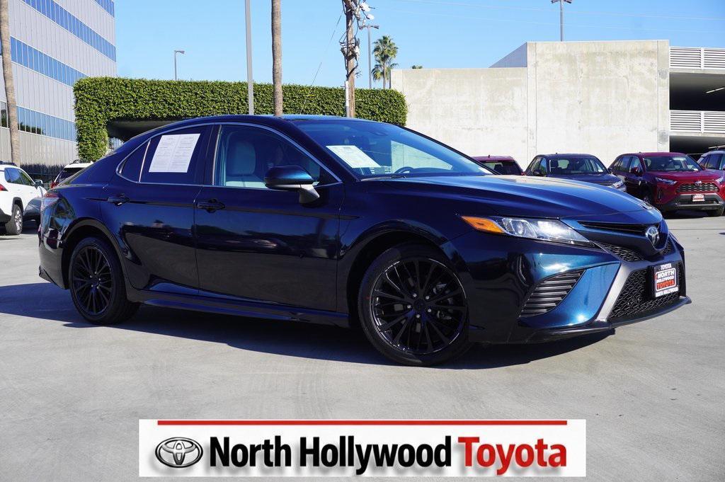 used 2019 Toyota Camry car, priced at $18,000