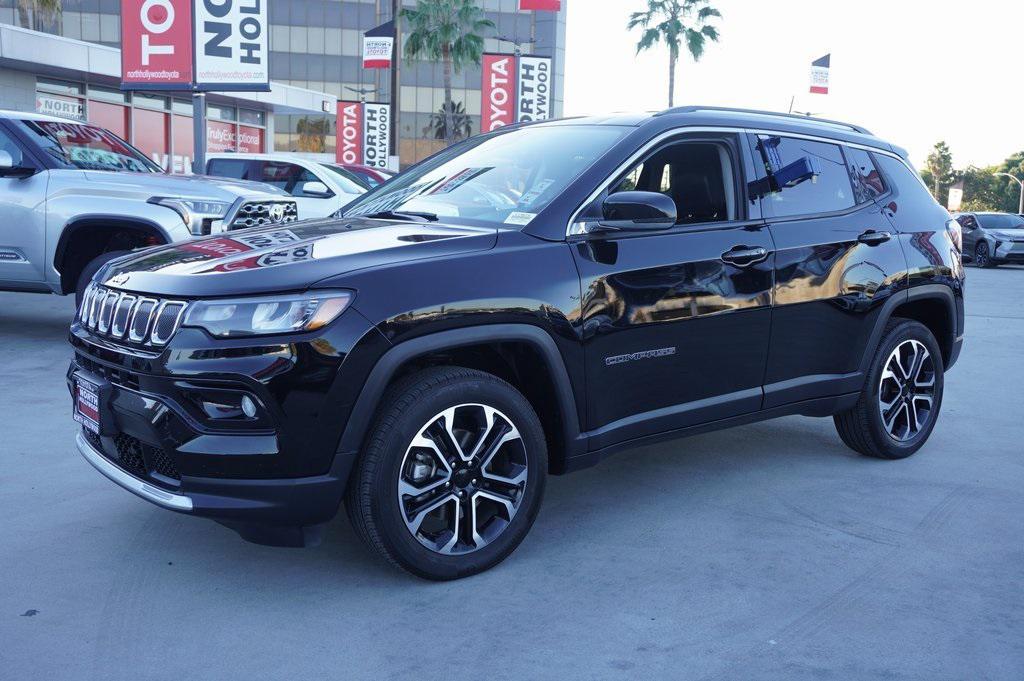 used 2022 Jeep Compass car, priced at $20,300