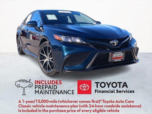 used 2021 Toyota Camry car, priced at $21,333