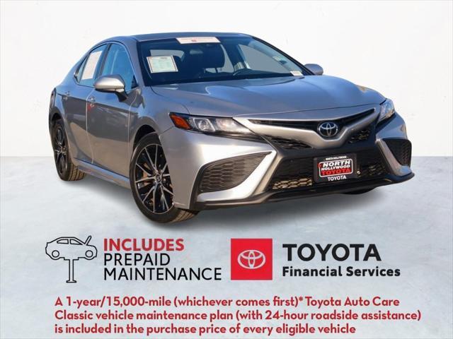 used 2021 Toyota Camry car, priced at $22,899